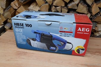 Pásová brúska AEG HBSE 100 ( 1010 W, 100 mm ) - 15