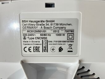 Bosch MultiTalent 8 MC812W501 kuchynský robot - 15