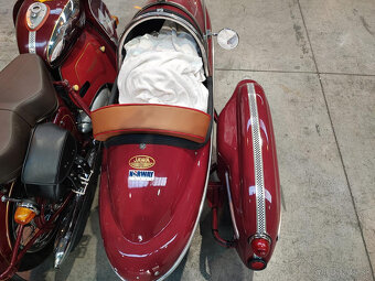 Jawa 350 sajdka sidecar postranny vozik + zadný vozik - 15