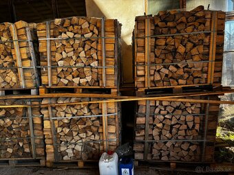 Palivové drevo v klietkach - kamiónové odbery - 15