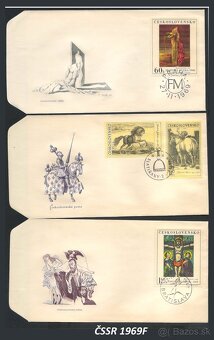 Poštové známky, filatelia: ČSSR, FDC obálky - 15
