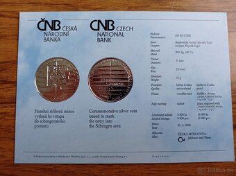 Strieborné mince 200 korún PROOF - 15