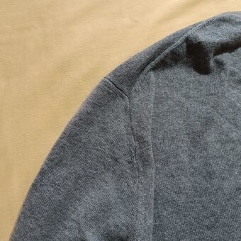 Polo Ralph Lauren 100% merino wool sivý vlnený sveter XL - 15