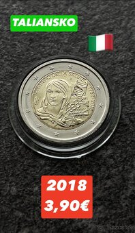 Euromince - pamätné dvojeurové mince Taliansko - 15