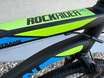 Krásny B’TWIN Rockrider 340 – TOP stav + nové LED osvetlenie - 15