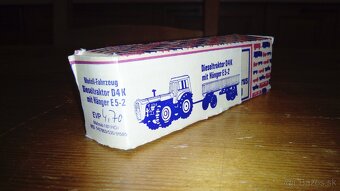 Plastové DDR modely k železnici veľkosť HO a TT - 15