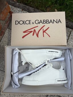 Dolce & Gabbana Portofino biele tenisky, pc 550€ - 15