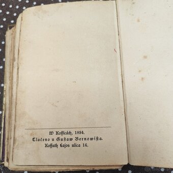 Modlitebná knižka z r. 1894 - 15