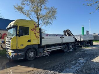 Scania R420 s hydraulickou rukou HIAB XS 166 - 15