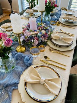 Veľká retro obedová súprava, posielam kuriérom - 15