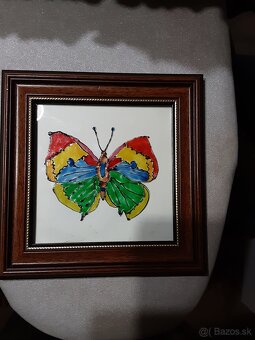 Predaj Olejomaľby kvetov a kópií portrétov v rámoch - 15