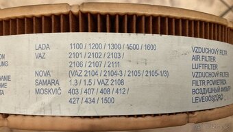 filtre vzduchové 2 - rôzne - 15