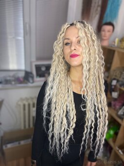 Zapletanie copíkov - afro copíky, boxerské copy, brčky - 15
