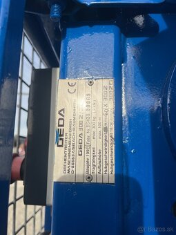 Vertikálny stavebný výťah Geda 300Z, žeriav, zdvihák s výško - 15