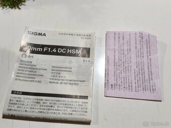 Sigma 30mm F1,4 DC HSM Art pre Nikon bajonet F - 15