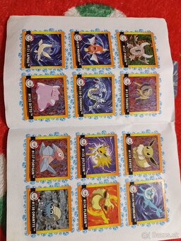 Pokémon nálepky plus album 1999 - 15