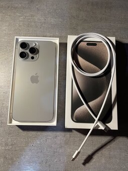 iPhone 15 Pro Max 256GB – Natural Titanium - 15