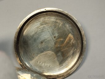 Strieborné velmi staré kapesni hodinky, AG, medaile iba 89e - 15