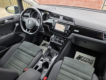 Volkswagen Touran 2.0 TDi 2016 LED/Masáž Nová STK SK ŠPZ - 15