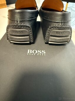 Predám Hugo boss kožené mokasíny zánovné (40) box & dustbag - 15