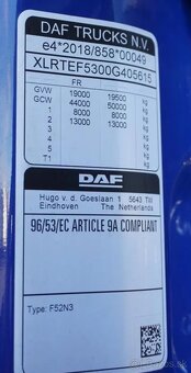 9570 - DAF XG480 - 4x2 – Tahač – EURO 6 - 15