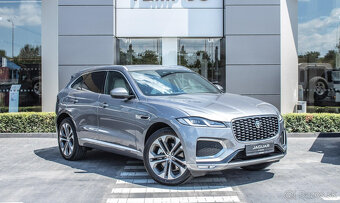 Jaguar F-Pace - originál 21" alu + letné pneu DOT 23 - 15