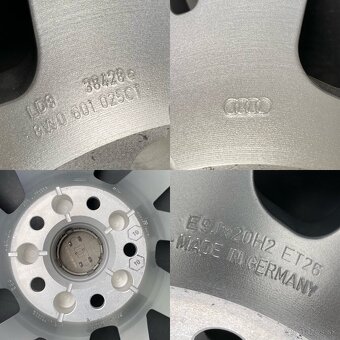 ✅ R20 ®️ Originál Audi Sport RS 5x112 ET26 ✅ RS4 RS5 RS7 atď - 15