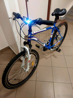 Horský odpruž bicykel stav novy pár krát použitý - 15
