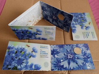 Estónsko - pamätné euromince - coin card - 15