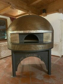 Neapolský pizza pec ,drevo - plyn - 15