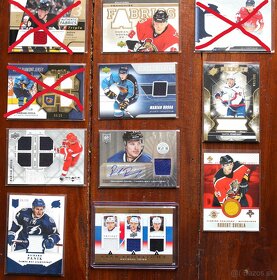 Hokejové kartičky- patche, jersey Slováci - 15