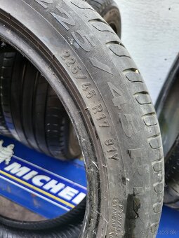 225/45 R17 Michelin -Pirelli letne pneumatiky - 15