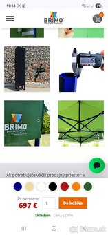 Brimo nožnicový stanok. Altánok. Predajný stánok - 15