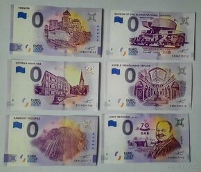 0€ / 0 euro suvenírová bankovka - 15