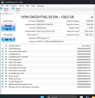 Lenovo S145-14IWL /Intel 4205U/8GB RAM/FHD/SSD+HDD/Bat ok - 15