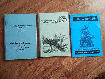 Brožúry na jawa ČZ Dneper M72, MB 750 a ŠKODA atď - 15