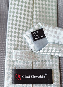 slim fit oblek Daniel Hechter + 2 kravaty - 15