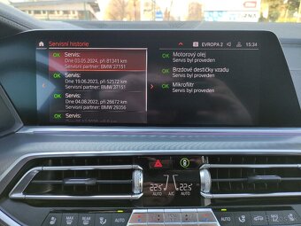 BMW X5 30d xDrive Mpaket HUD VZDUCH KAMERA TAŽNÉ - 15