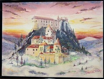 NOVÉ nádherné AKVARELOVÉ maľby - 15