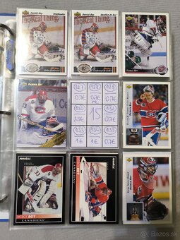 Hokejové kartičky - Patrick Roy 1 - 15