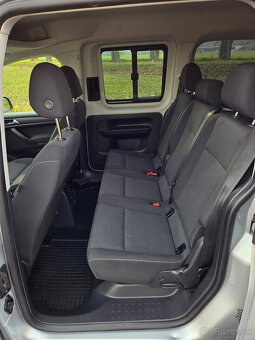 VW Caddy MAXI 7-miest / SK pôvod / 2.0 TDi ŤAŽNÉ-r.v.12-2016 - 15