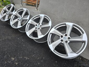 kolesá Audi A8 5x112 r20 Turbine,Rotor S-Line Matte Grau - 15