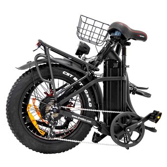 Skladací mestský ebike Drvetion 20x4.0",750W,20Ah 960Wh,45k - 15