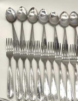 Predám postriebrený príborový set Abert – 58 ks - 15