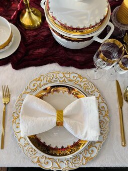 Retro krásna obedová súprava-posielam kurierom - 15