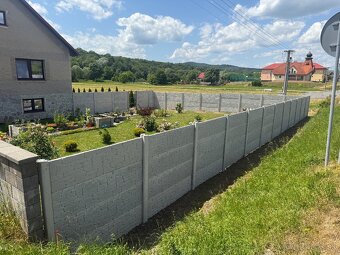 Betonový plot lacno a rýchlo v Prešove a okolí s montážou - 15