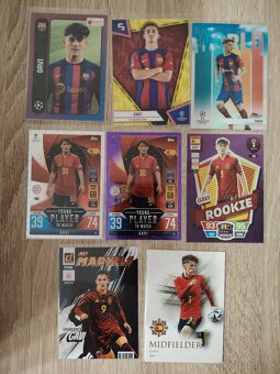 Lewandowski, Ferran Torres, Pedri, Gavi - futbalové kartičky - 15