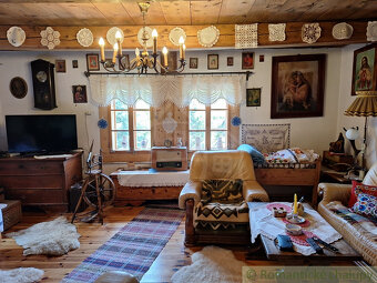 Tradičná drevenica pripravená pre chalupárov, na pozemku s - 15