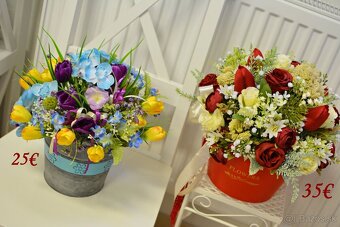 Jarný, veľkonočný veniec, aranžmán - 15