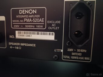 Denon PMA 520AE Pioneer PD 10 k Elac FS57 - 15
